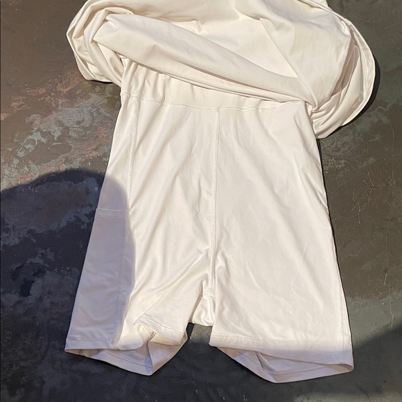 CALIA by Carrie Underwood White dress with shorts and sports bra - Picture 3 of 5